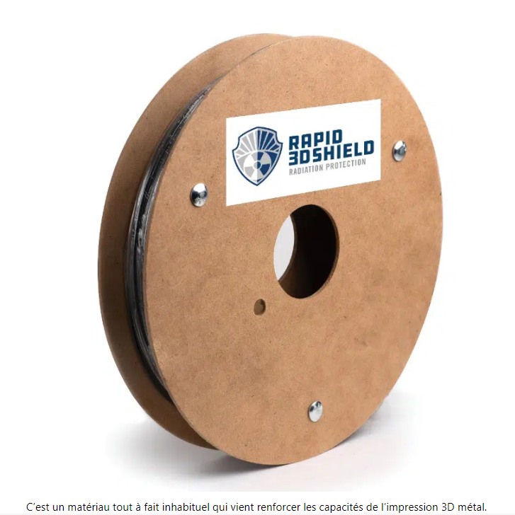 Impression 3D métal un filament en tungstène pour protéger des