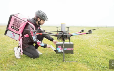 Contre l’isolement, la livraison de médicaments par drone