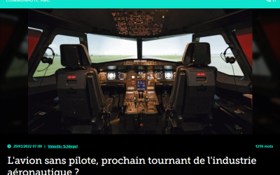 L&rsquo;avion sans pilote, prochain tournant de l&rsquo;industrie aéronautique ?