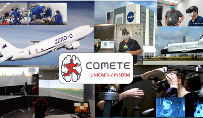 Les succès des Membres NAE : Au sein de l’Université de Caen Normandie, l’Unité COMETE (UNICAEN/INSERM) étudie les conséquences de la vie en impesanteur et contribue aux futurs voyages sur Mars