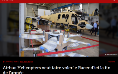 Airbus Helicopters veut faire voler le Racer d’ici la fin de l’année