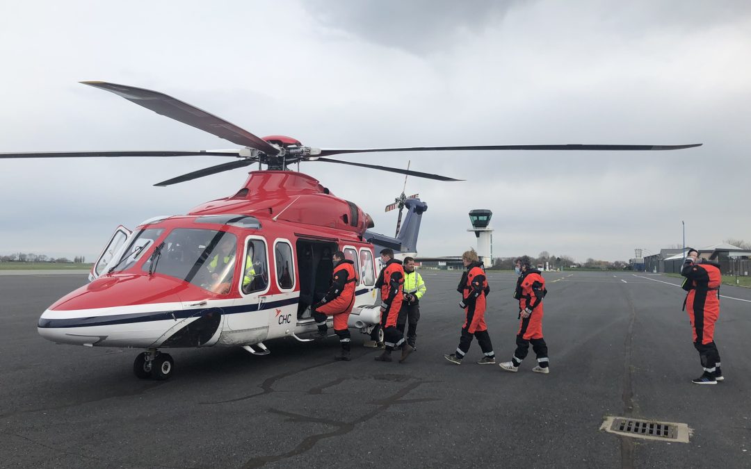 Aéroport du Havre – Octeville accueille les rotations d’équipages qui travaillent à l’installation des éoliennes en pleine mer