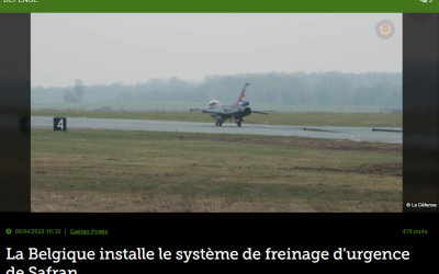 La Belgique installe le système de freinage d’urgence de Safran
