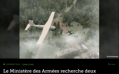 Le Ministère des Armées recherche deux munitions rôdeuses