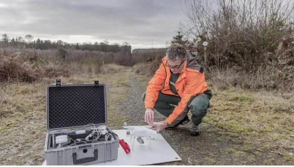 Un drone pour ausculter Tronçais – Meaulne-Vitray (03360)