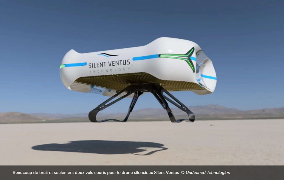 Voici le drone à propulsion ionique