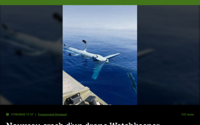 Nouveau crash d&rsquo;un drone Watchkeeper