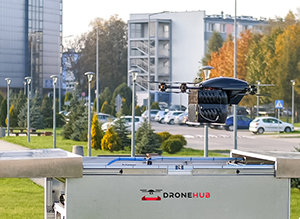 Consortium demonstrates AUDROS counter drone interception net in Czech Republic