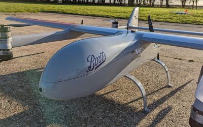 Boots achève d&rsquo;abord la livraison par drone de médicaments sur ordonnance au Royaume-Uni