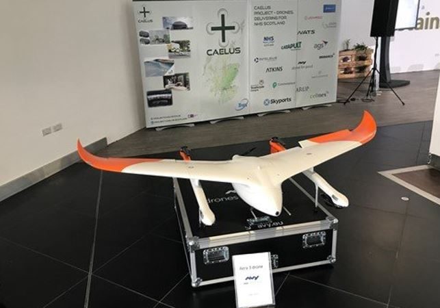 Le projet britannique de livraison de drones médicaux CAELUS entre dans la phase suivante