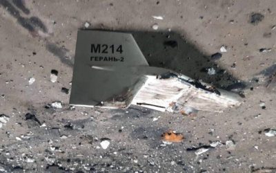 Un drone kamikaze iranien abattu en Ukraine