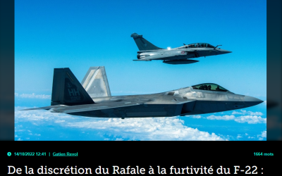 De la discrétion du Rafale à la furtivité du F-22 : analyse des concepts de furtivité face aux radars