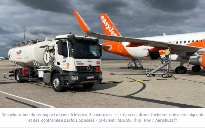 L’ADEME pose la question de la modération du trafic aérien