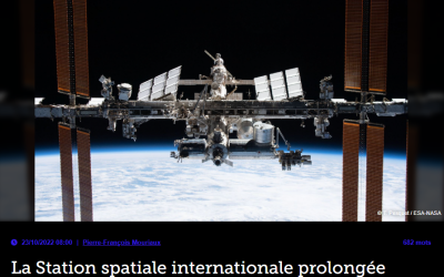La Station spatiale internationale prolongée jusqu’en 2030 ?