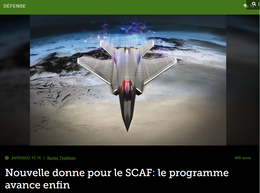 Nouvelle donne pour le SCAF: le programme avance enfin