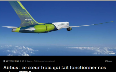 Airbus : ce cœur froid qui fait fonctionner nos avions ZEROe