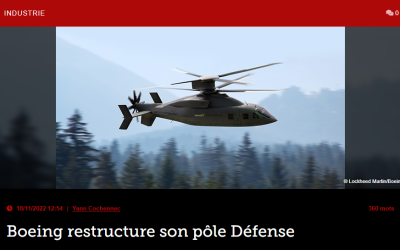 Boeing restructure son pôle Défense