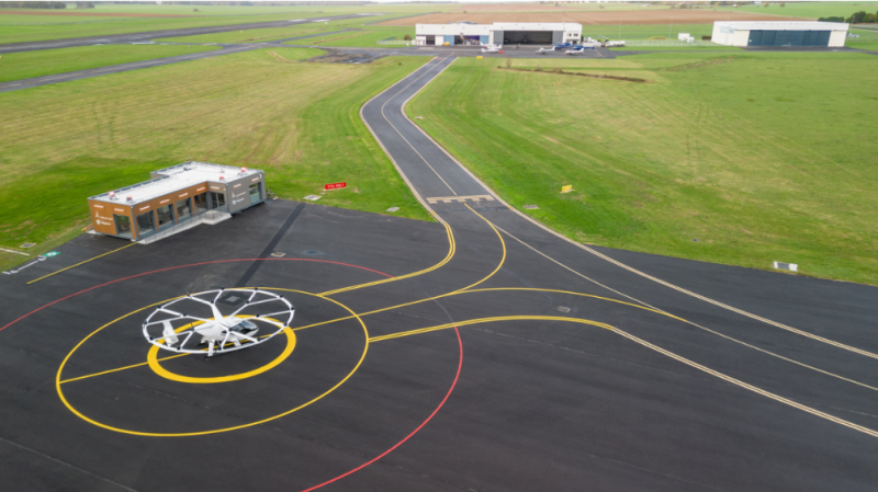 Inauguration du premier vertiport intégré à Pontoise,épicentre des nouvelles mobilités aériennes durables en Europe