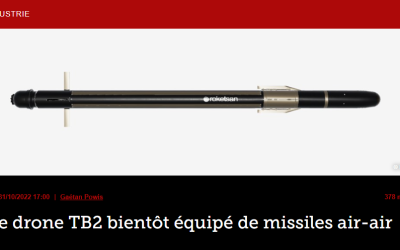 Le drone TB2 bientôt équipé de missiles air-air