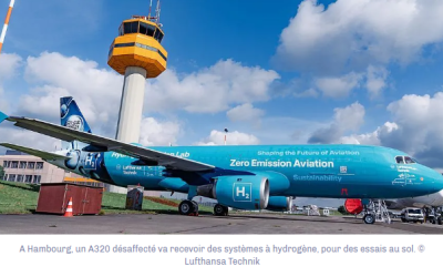 Lufthansa Technik se dote d’un avion-laboratoire pour ses recherches sur l’hydrogène
