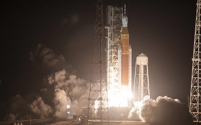 La fusée de la mission Artémis de la NASA décolle avec des pièces imprimées en 3D