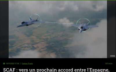 SCAF : vers un prochain accord entre l’Espagne, la France et… l’Allemagne !