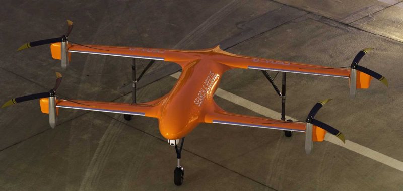 Drone à hydrogène : GKN Aerospace présente un premier démonstrateur au sol
