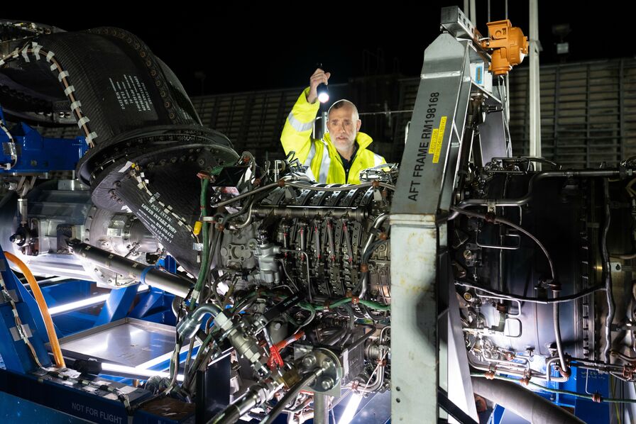 [En images] Rolls-Royce et EasyJet testent avec succès un moteur d’avion à hydrogène