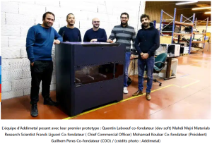 Addimetal : un français débarque sur l’impression 3D métal à jet de liant