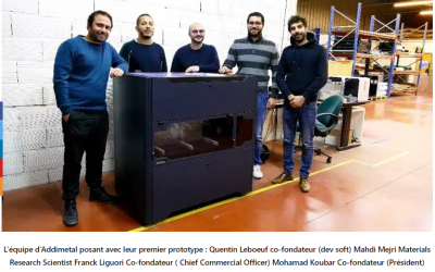 Addimetal : un français débarque sur l’impression 3D métal à jet de liant