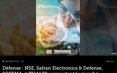 Défense : NSE, Safran Electronics & Defense, SOFEMA et THALES remportent le marché MERCURE