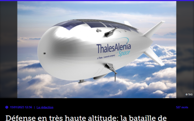 Défense en très haute altitude: la bataille de demain