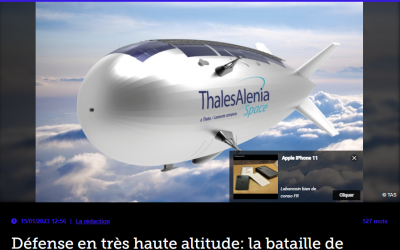 Défense en très haute altitude: la bataille de demain