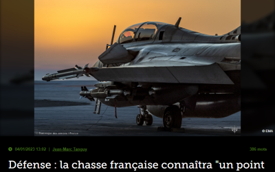 Défense : la chasse française connaîtra « un point bas en 2023 »