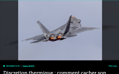 Discretion thermique : comment cacher son moteur des capteurs infrarouges