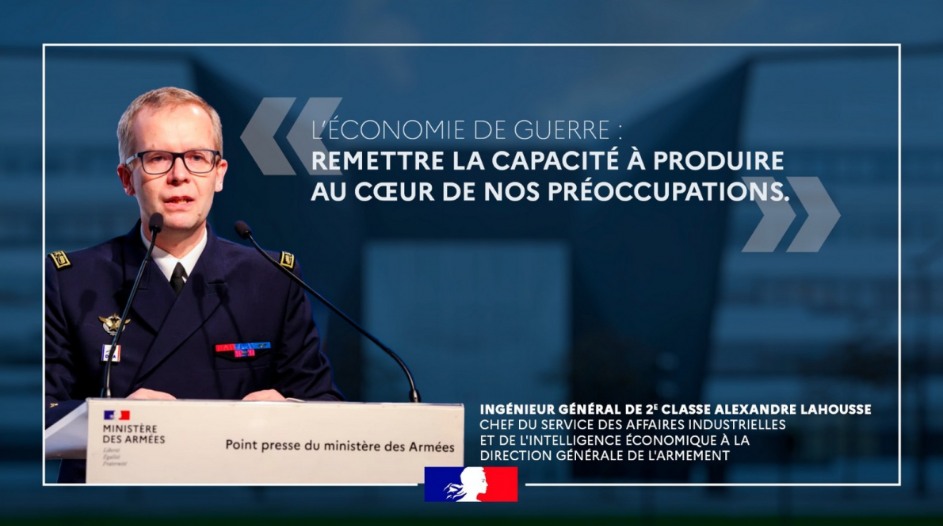 Economie de guerre : les 5 chantiers pour « produire plus et plus vite »