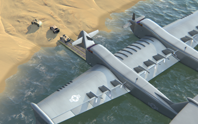 La DARPA lance la phase 1 de son hydravion de transport stratégique