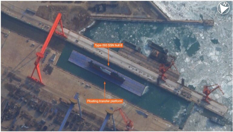 La Chine lance un nouveau sous-marin à propulsion nucléaire, peut-être du Type 093B