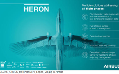 Airbus participe au lancement des vols d’essai du projet HERON