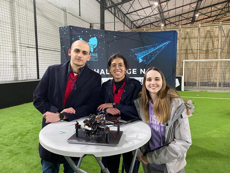 Drones : les élèves de l’Esigelec Rouen remportent la 7ème édition du Challenge NAE
