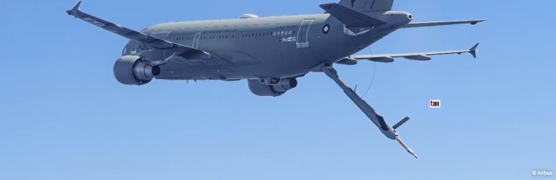 Airbus développe un peu plus le ravitaillement en vol autonome