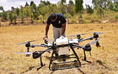 How drone technology is being infused into farming in Kenya