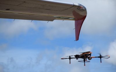 Le drone de Donecle inspecte les avions de Tarmac Aerosave