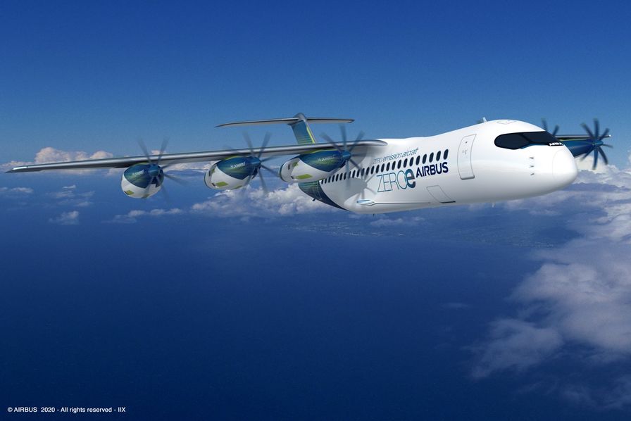 Airbus lancera un nouvel avion avant 2030, en parallèle de celui à hydrogène