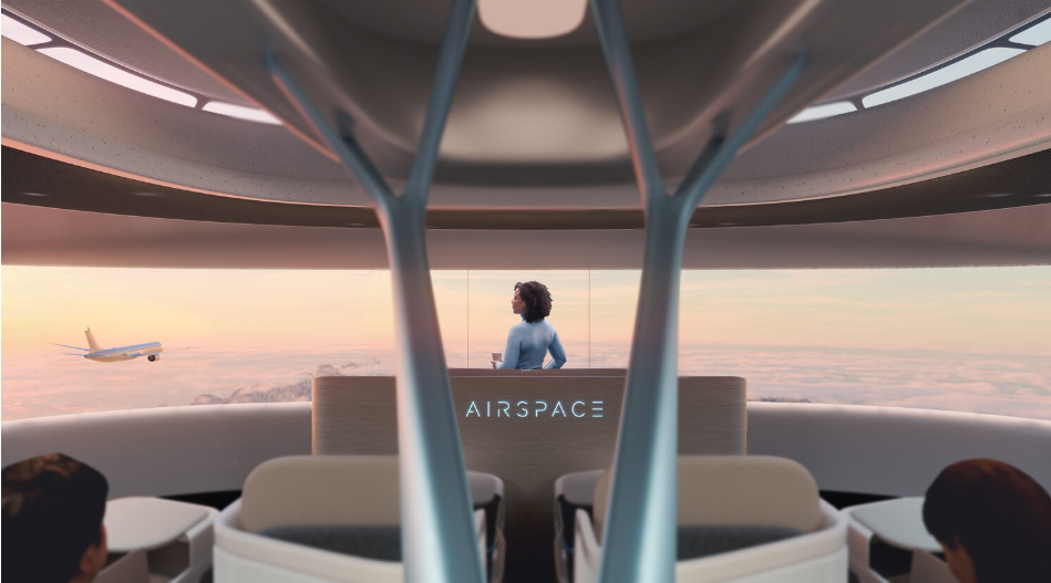 Airbus présente sa vision des cabines d’avion futures