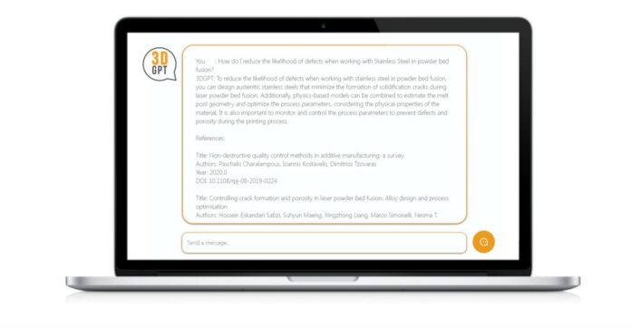 Authentise présente 3DGPT, un concept de ChatGPT pour la fabrication additive