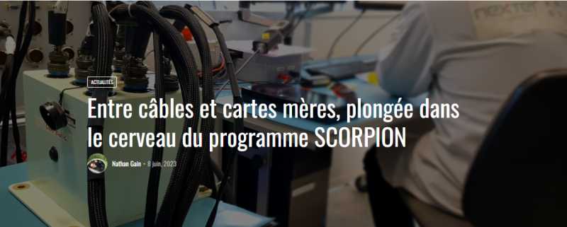 Entre câbles et cartes mères, plongée dans le cerveau du programme SCORPION