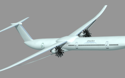 Le Bourget 2023 : Gullhyver, le futur monocouloir vu par l’ONERA