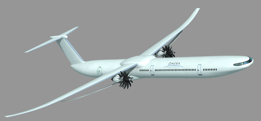 Le Bourget 2023 : Gullhyver, le futur monocouloir vu par l’ONERA