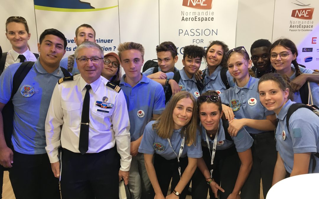 NAE emmène 1500 jeunes normands sur le salon du Bourget le vendredi 23 juin